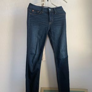 Hudson straight skinny flare jeans